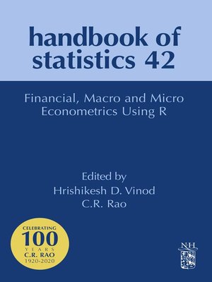 cover image of Financial, Macro and Micro Econometrics Using R